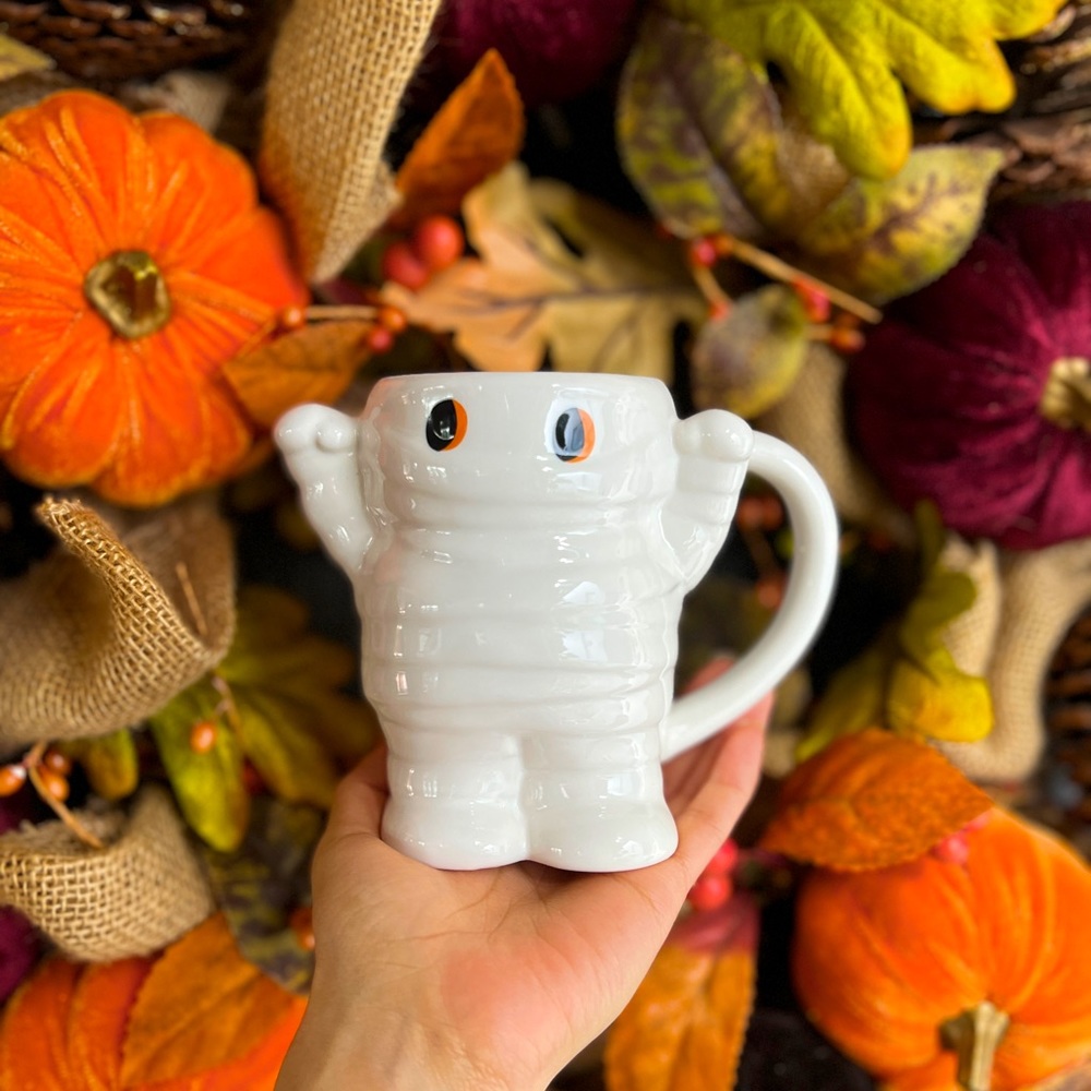 ✨NEW🪦Target Spritz Halloween 2022 Figural Mummy Mug 🎃